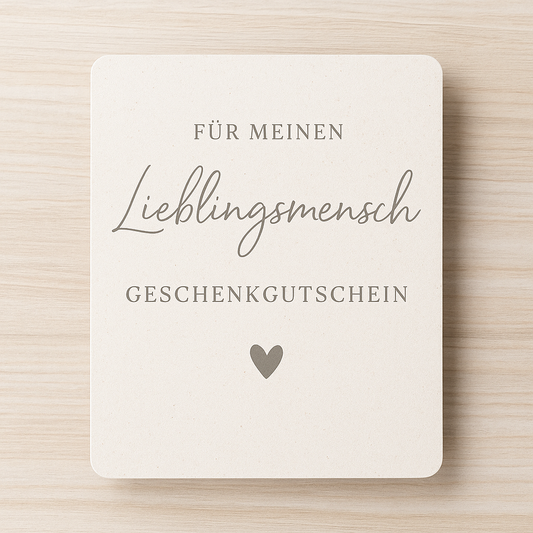 Ein Geschenkgutschein für meinen Lieblingsmensch: Treibholzzauber79-Gutschein für handgemachte Deko aus Naturmaterialien.
