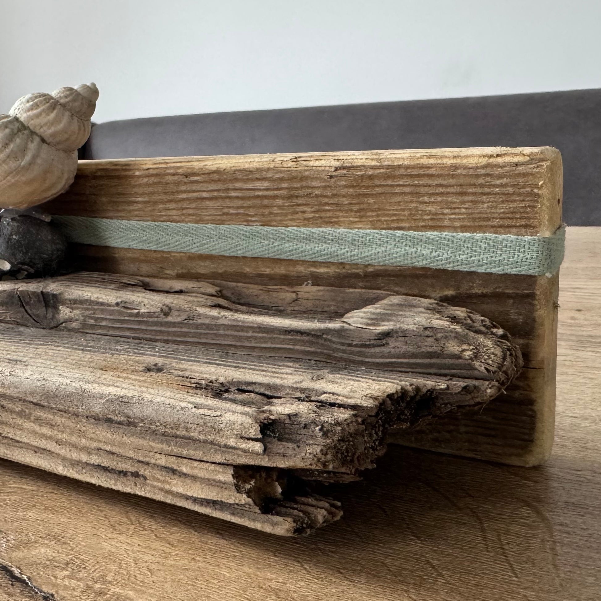 Natürliches Treibholz Struktur Rückseite maritime Holzdeko von Treibholzzauber79