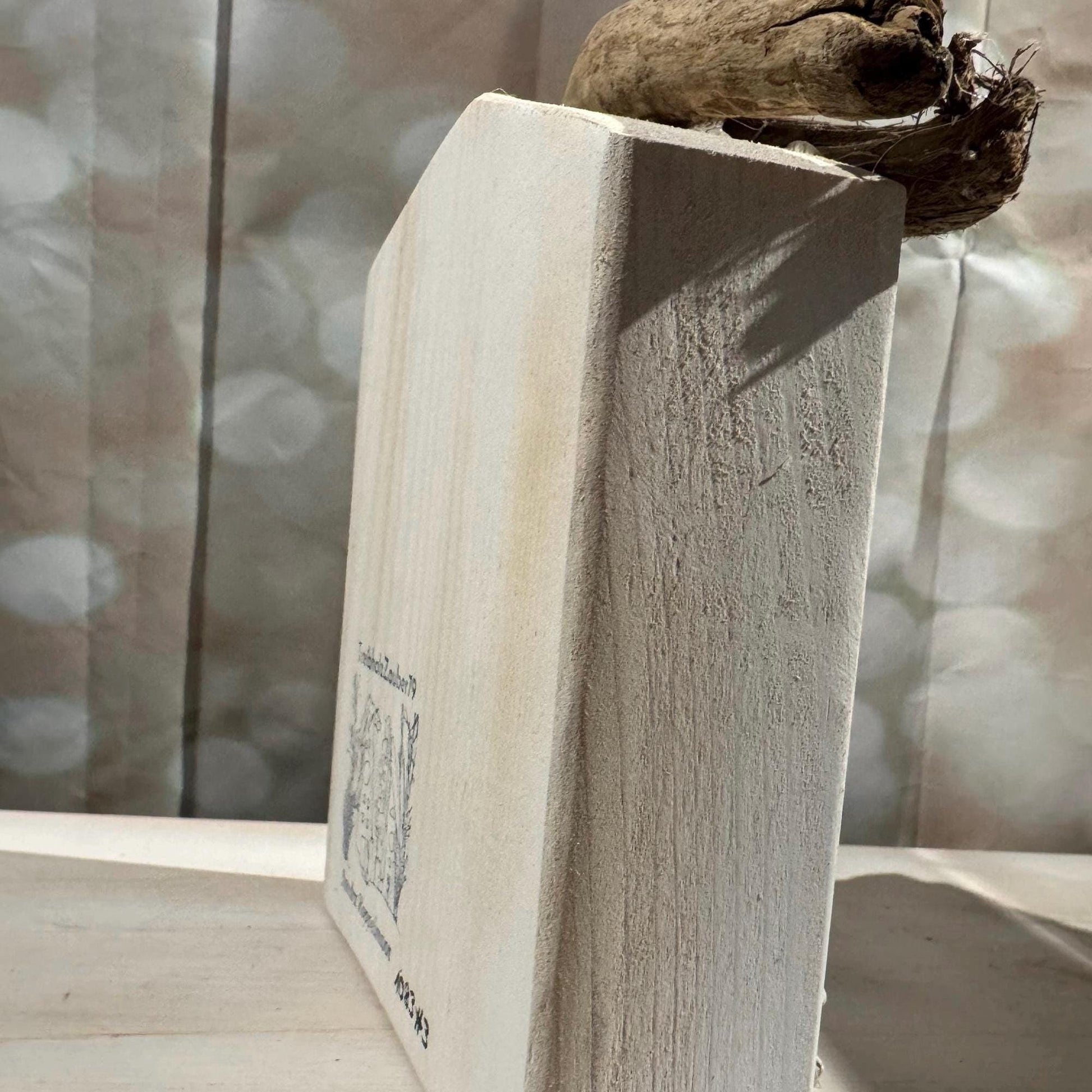 Vater & Sohn Dekohaus aus Treibholz – Handmade Driftwood Art | Geschenkidee Vatertag und Geburtstag – Handmade aus Holz