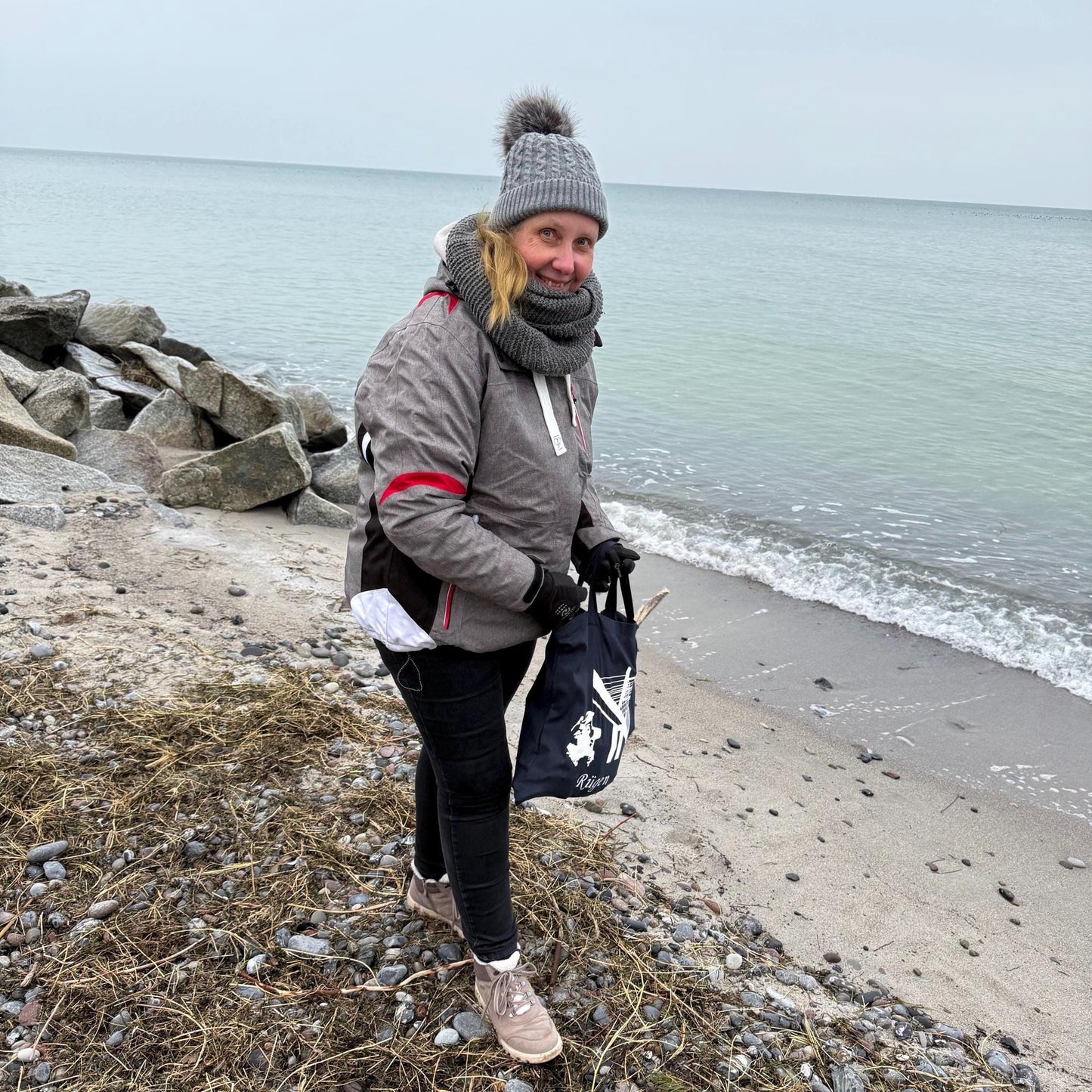 Treibholzzauber79 am Strand von Hiddensee zum Strandfunde sammeln