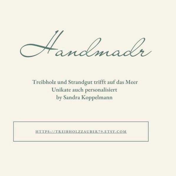 Über mich – persönliche Vorstellung von Treibholzzauber79, handgemachte Küstendeko inspiriert vom Meer und der Natur.