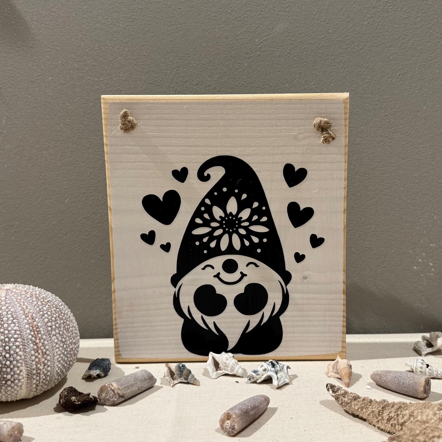 Holz Dekoschild Weihnachten 17 x 19 cm zum aufhängen - Türschild Weihnachten Handmade von Treibholzzauber79