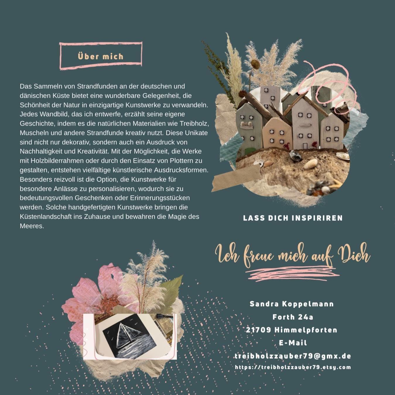 Vater & Sohn Dekohaus aus Treibholz – Handmade Driftwood Art | Geschenkidee Vatertag und Geburtstag – Handmade aus Holz