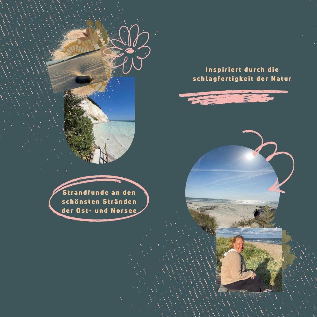 Inspiration durch Meer und Strand – handgemachte maritime Deko, nordische Küstendekoration mit Herz und Handarbeit.