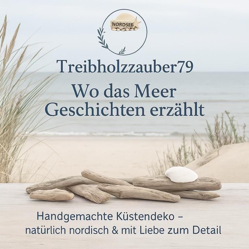 Adventskerzenhalter aus Treibholz | Nordic Driftwood Candle Holder | Handmade Christmas Decor – Handmade aus Treibholz, Eiche