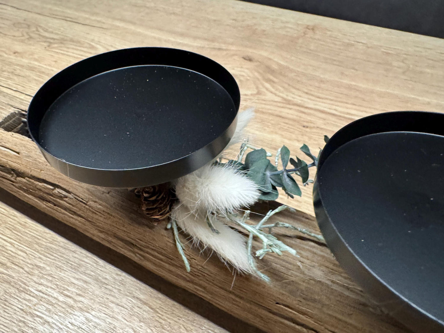 Adventskerzenhalter aus Treibholz | Nordic Driftwood Candle Holder | Handmade Christmas Decor – Handmade aus Treibholz, Eiche
