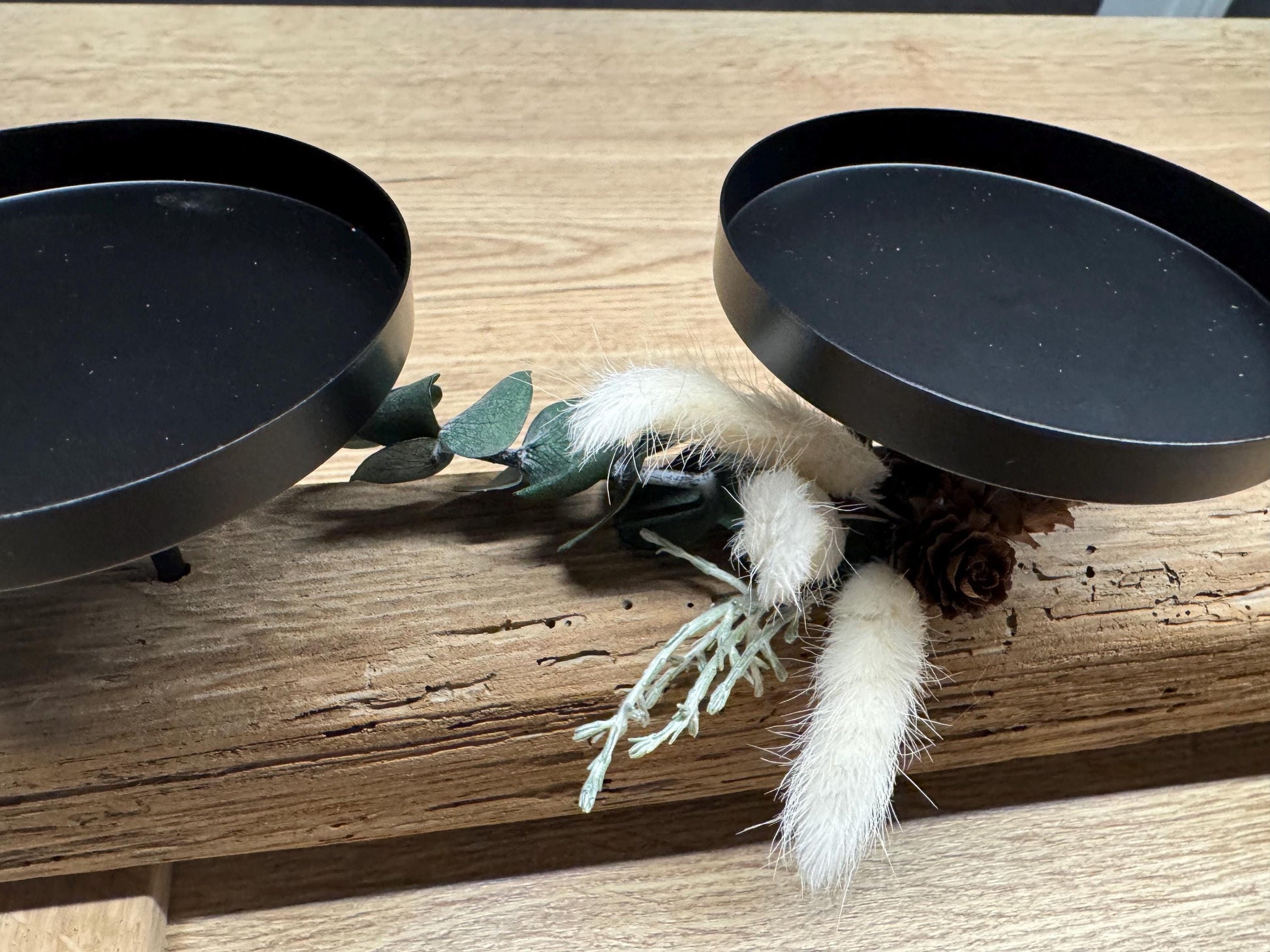 Adventskerzenhalter aus Treibholz | Nordic Driftwood Candle Holder | Handmade Christmas Decor – Handmade aus Treibholz