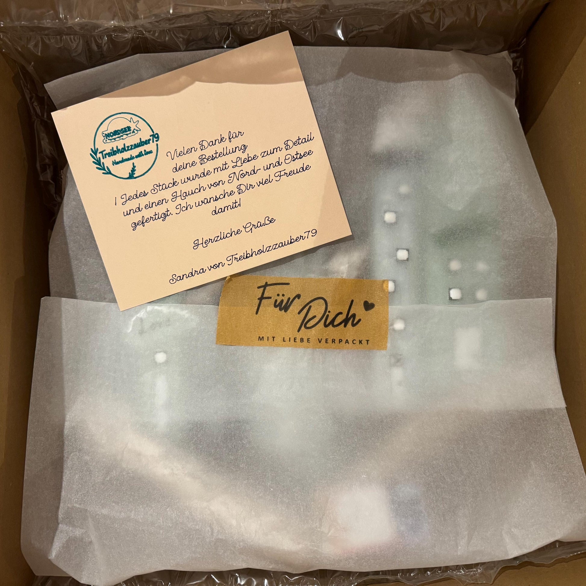 Liebevolle Verpackung von maritime Deko von Treibholzzauber79