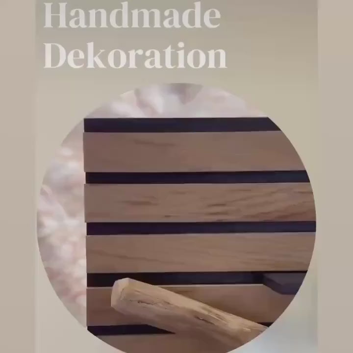 Moderne Wandpaneele Holz – Skandinavische Deko mit kleinen Deko Häuser aus Holz, Handmade & maritime Deko - Wand Holz Deko - maritime Deko