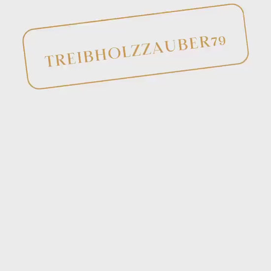 Tischdeko aus Holz & Treibholz „Das Meer ist meine Heimat“ | Maritime Fensterbank Deko | Handmade Nordic Coastal Decor