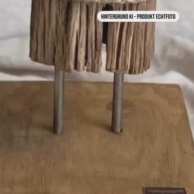 Treibholz Skulptur 70cm hoch | Deko Säule Sockel 20x20cm Eiche | Treibholz Deko groß | Wohnzimmer Deko nordisch | Treibholzzauber79